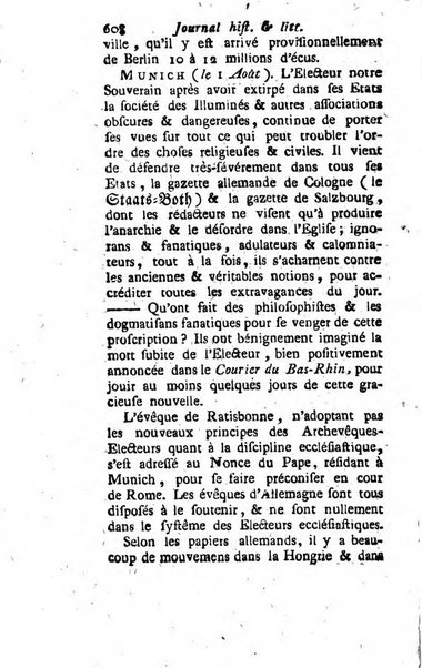 Journal historique et littéraire