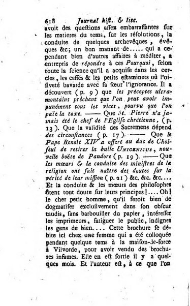 Journal historique et littéraire