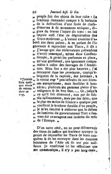 Journal historique et littéraire