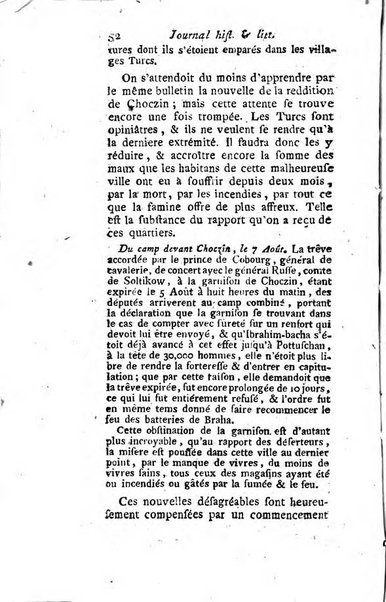 Journal historique et littéraire