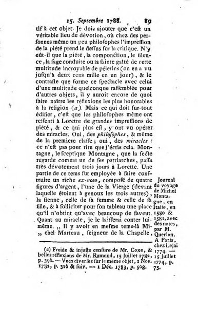 Journal historique et littéraire