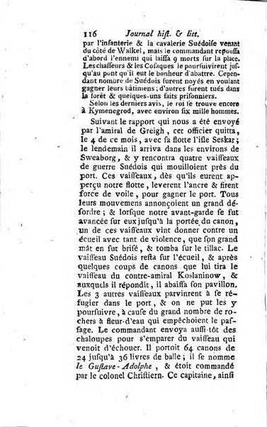 Journal historique et littéraire