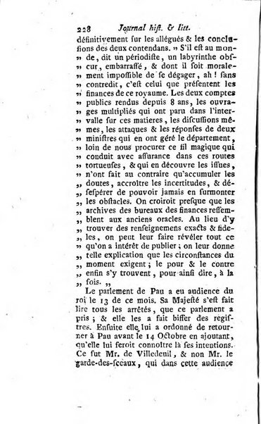 Journal historique et littéraire