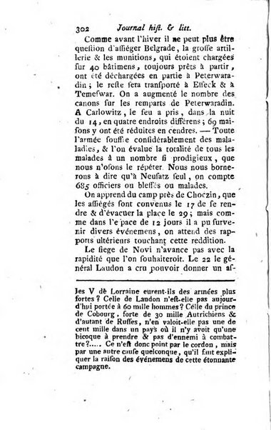 Journal historique et littéraire