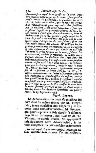 Journal historique et littéraire