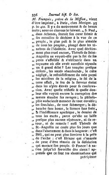 Journal historique et littéraire