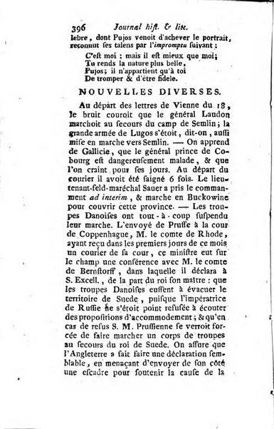 Journal historique et littéraire