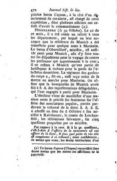 Journal historique et littéraire