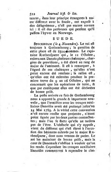 Journal historique et littéraire