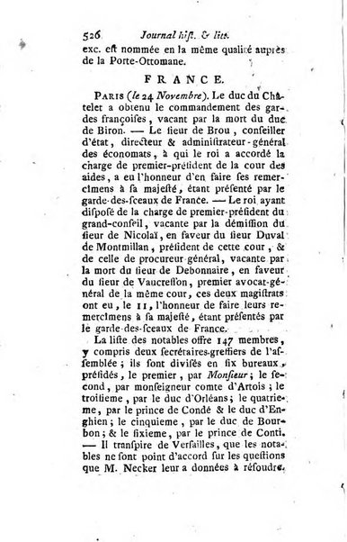 Journal historique et littéraire