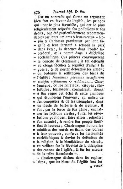 Journal historique et littéraire