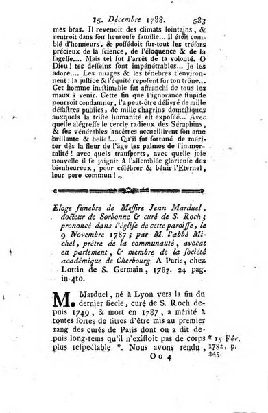 Journal historique et littéraire