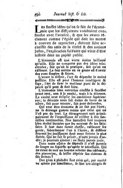 Journal historique et littéraire