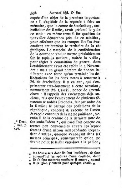 Journal historique et littéraire