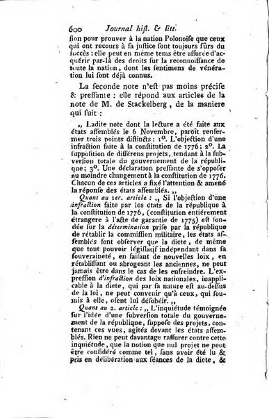 Journal historique et littéraire