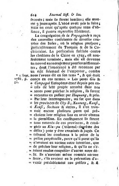 Journal historique et littéraire