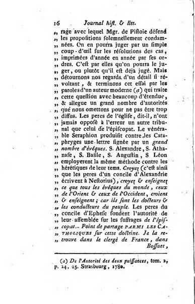 Journal historique et littéraire