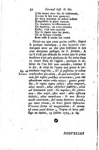 Journal historique et littéraire