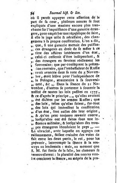 Journal historique et littéraire