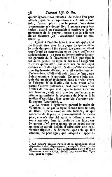 Journal historique et littéraire