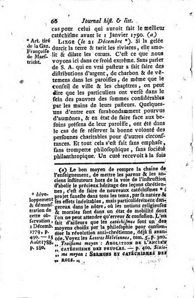 Journal historique et littéraire