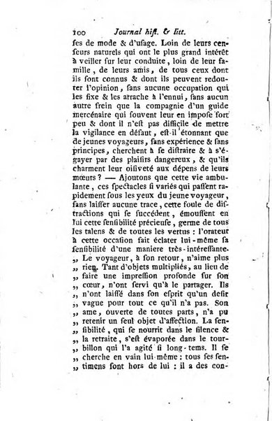 Journal historique et littéraire