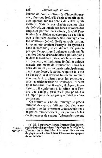 Journal historique et littéraire