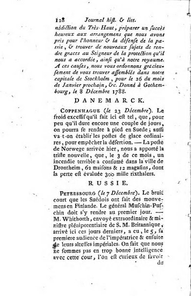 Journal historique et littéraire