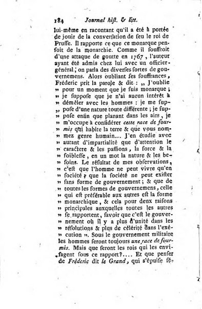 Journal historique et littéraire