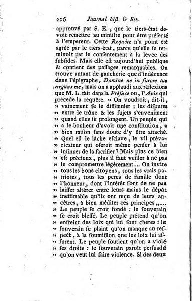 Journal historique et littéraire