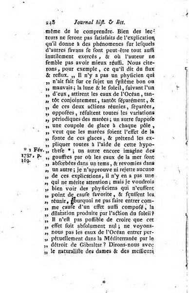 Journal historique et littéraire