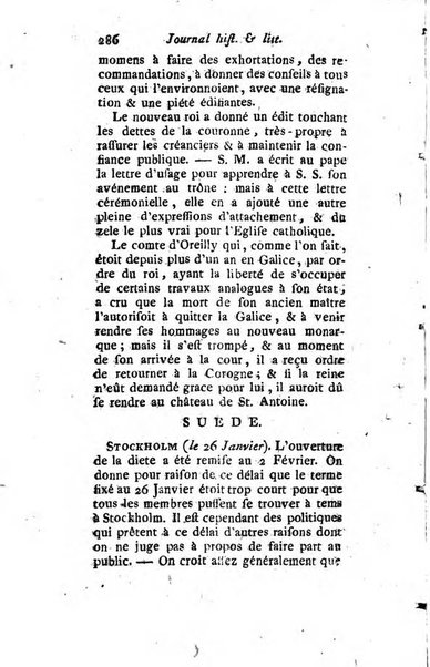 Journal historique et littéraire