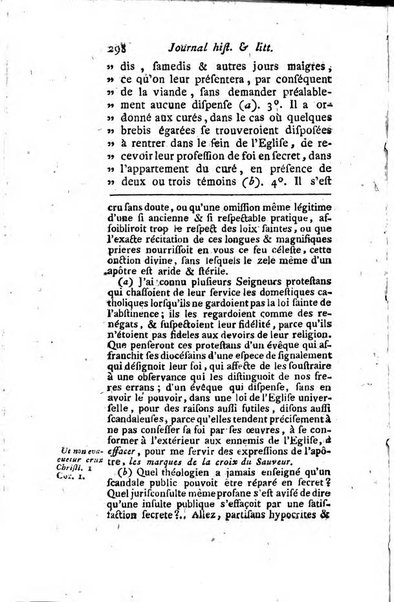 Journal historique et littéraire