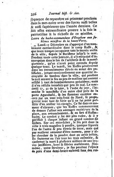 Journal historique et littéraire