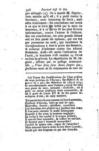 Journal historique et littéraire