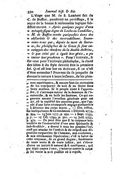 Journal historique et littéraire