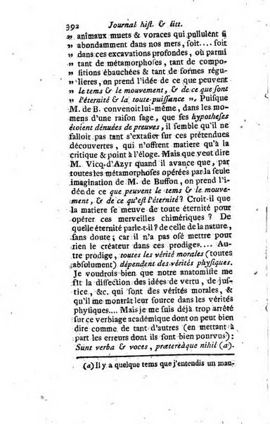 Journal historique et littéraire