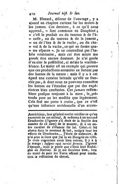 Journal historique et littéraire