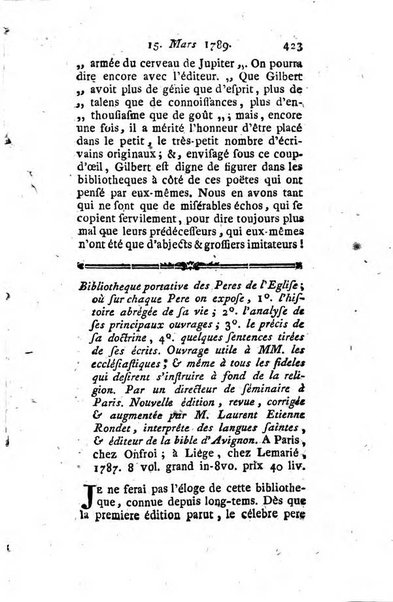 Journal historique et littéraire