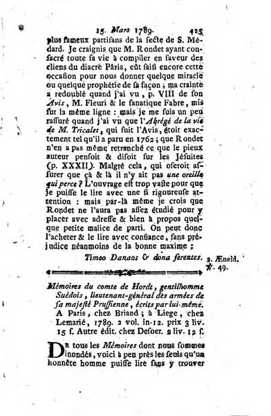 Journal historique et littéraire