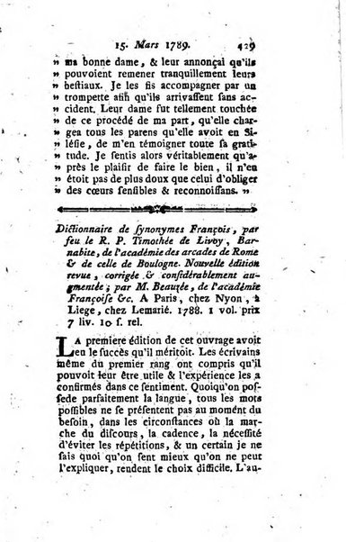 Journal historique et littéraire