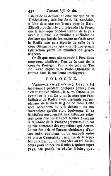 Journal historique et littéraire