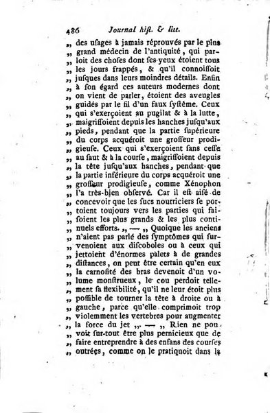 Journal historique et littéraire