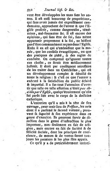 Journal historique et littéraire