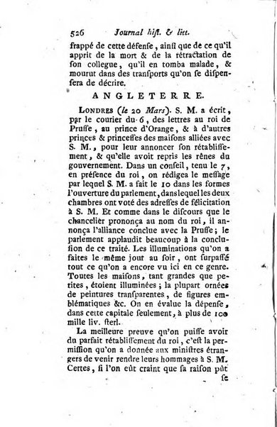 Journal historique et littéraire