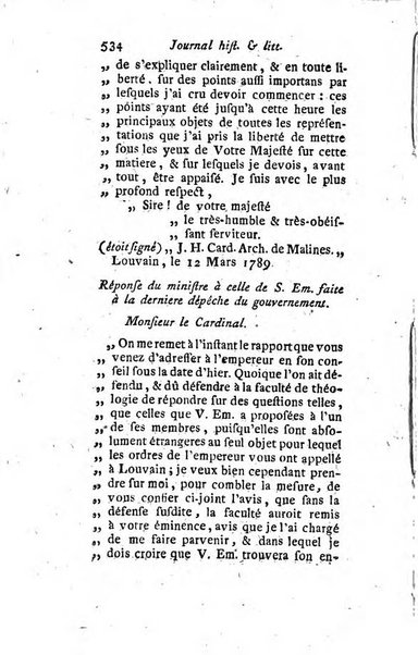 Journal historique et littéraire