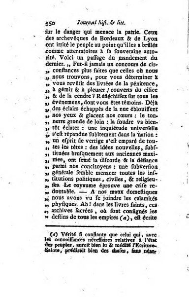 Journal historique et littéraire