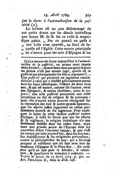 Journal historique et littéraire