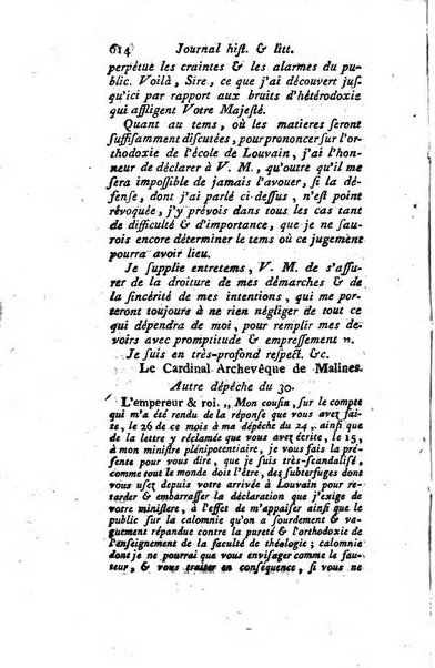 Journal historique et littéraire