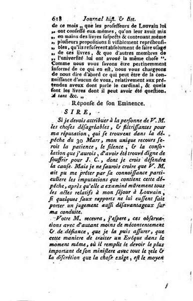 Journal historique et littéraire